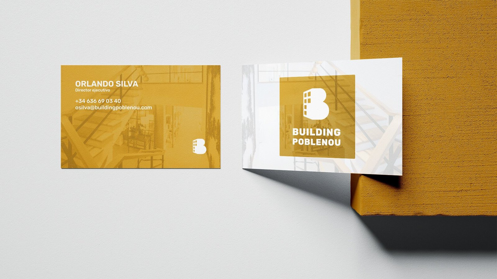 Tarjetas para Building Poblenou