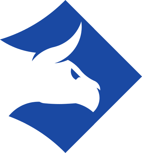Símbolo viejo de Bull Trading