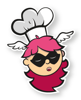 Sticker de chef para Crazy Wings