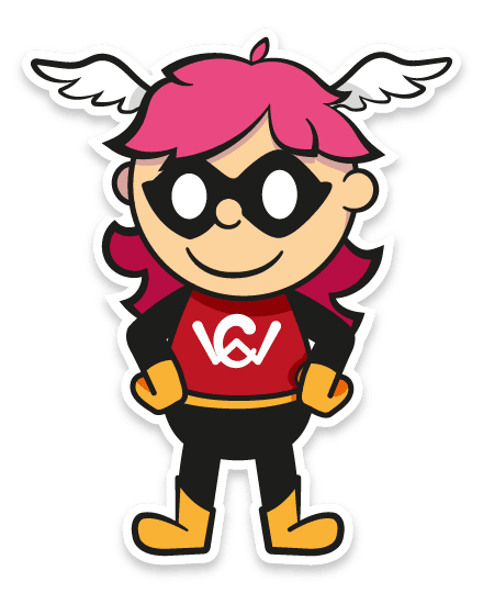 Sticker de personaje para Crazy Wings