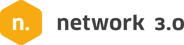 Logotipo completo de Network 3.0