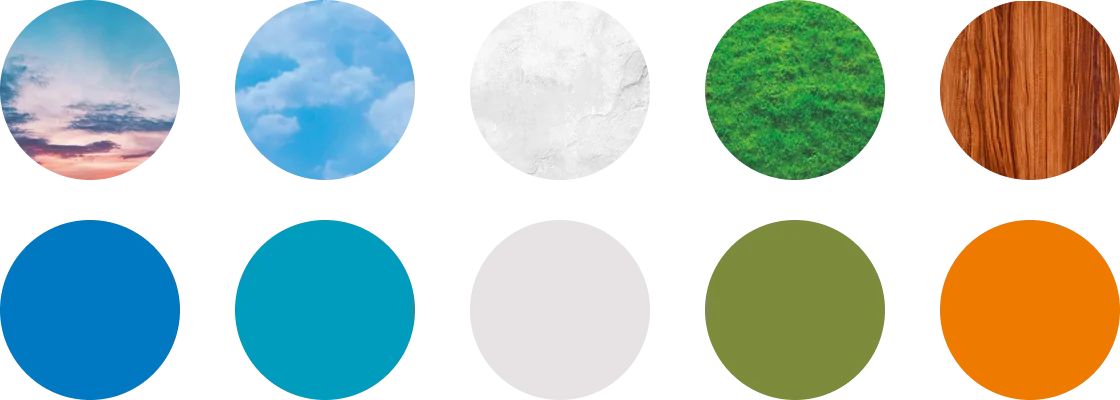 Colores y texturas de Road Camp