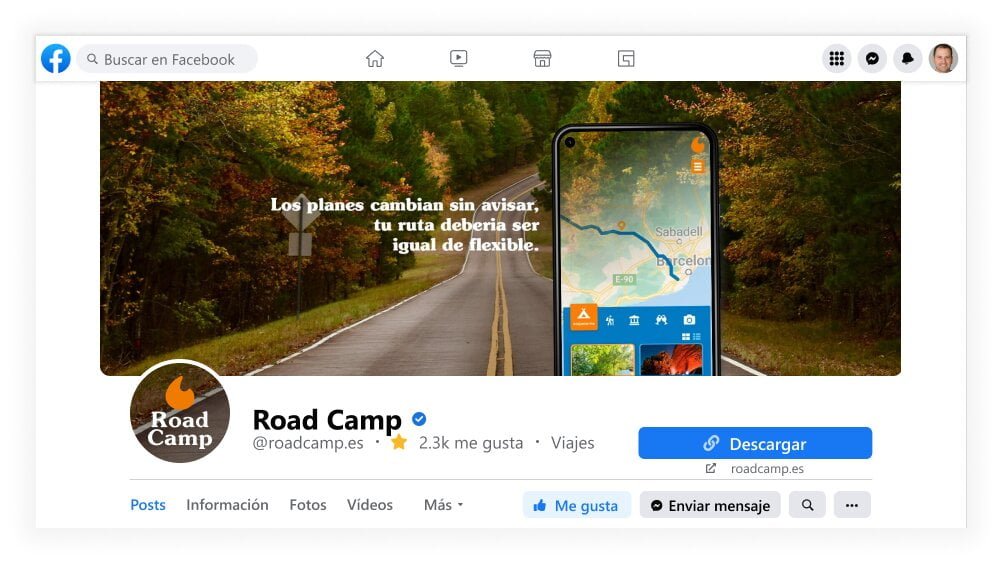 Portada Facebook Road Camp